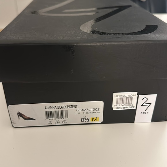 27 Edit Naturalizer Allana black patent heels - Picture 9 of 10